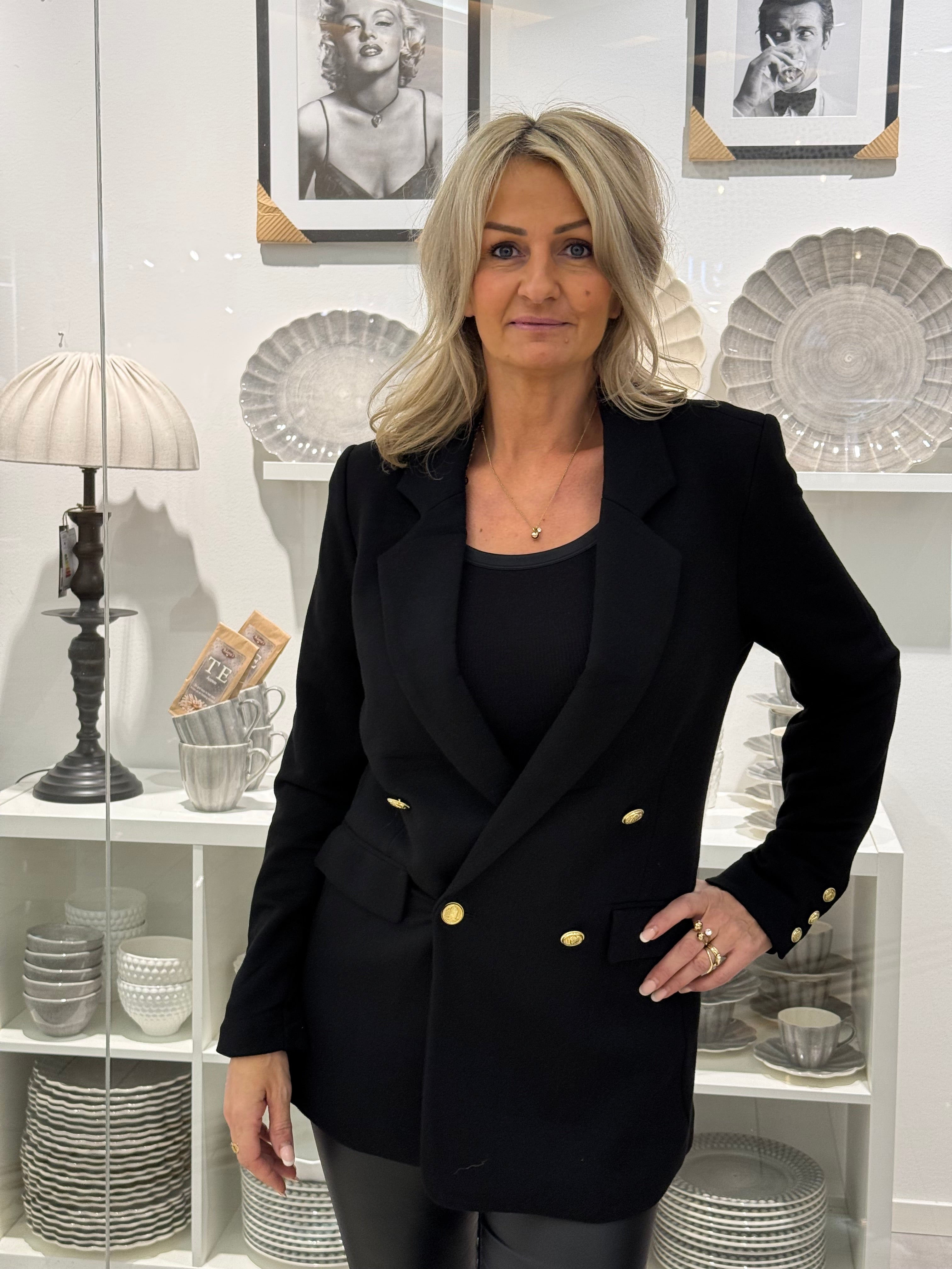 Culture Blazer Schwarz