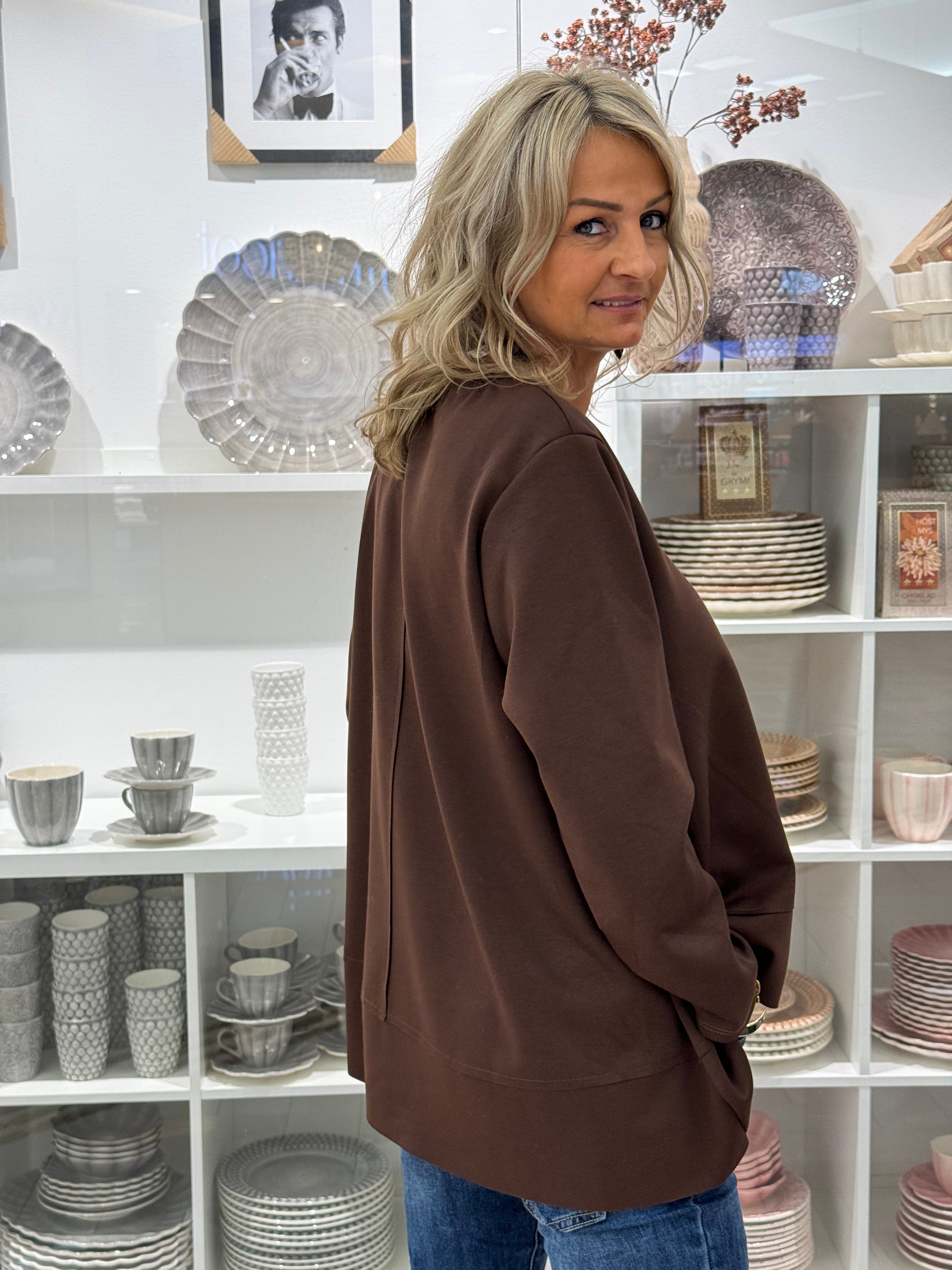 Sweatshirt Mdcpine – Braun