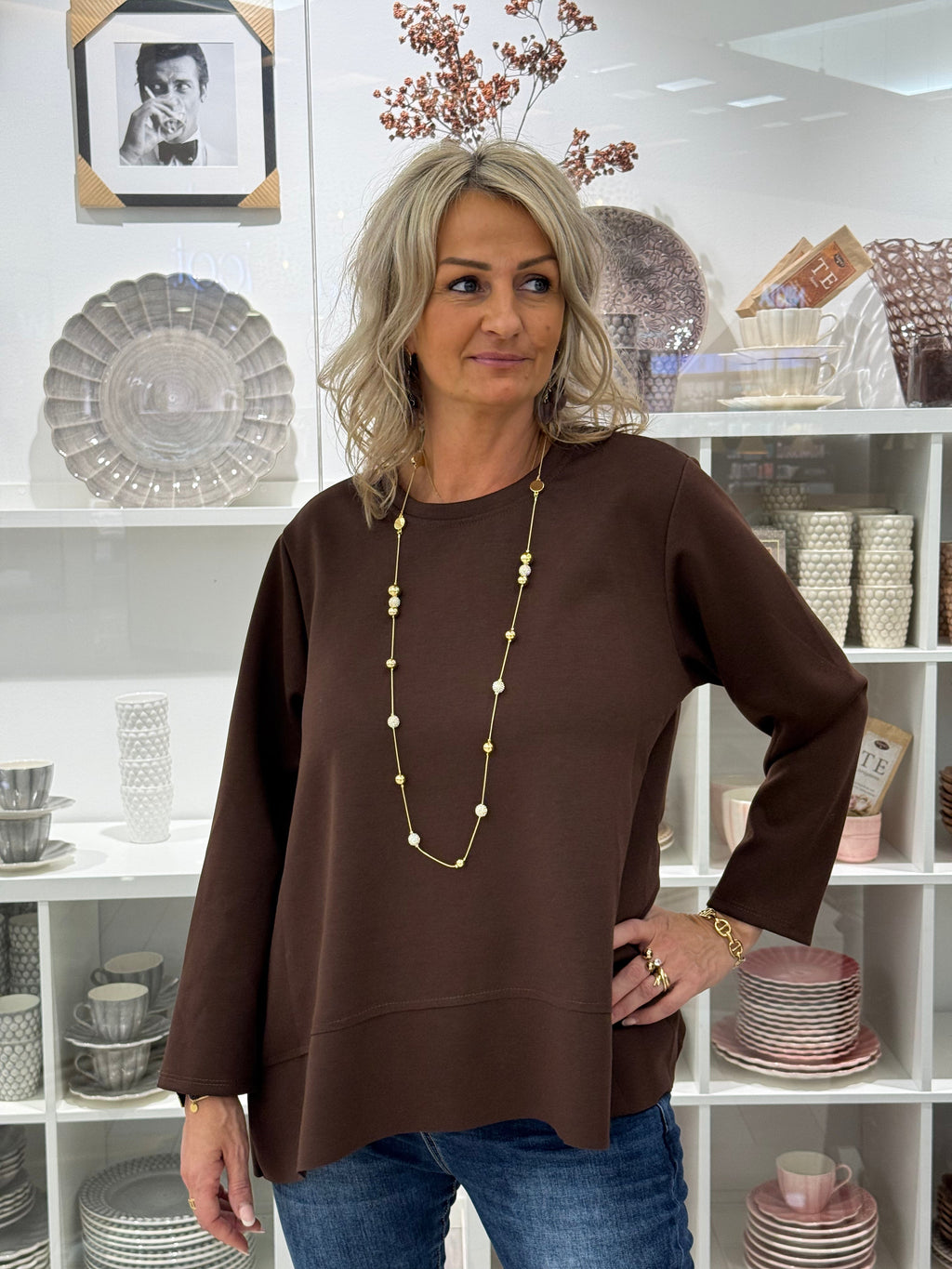 Sweatshirt Mdcpine – Braun