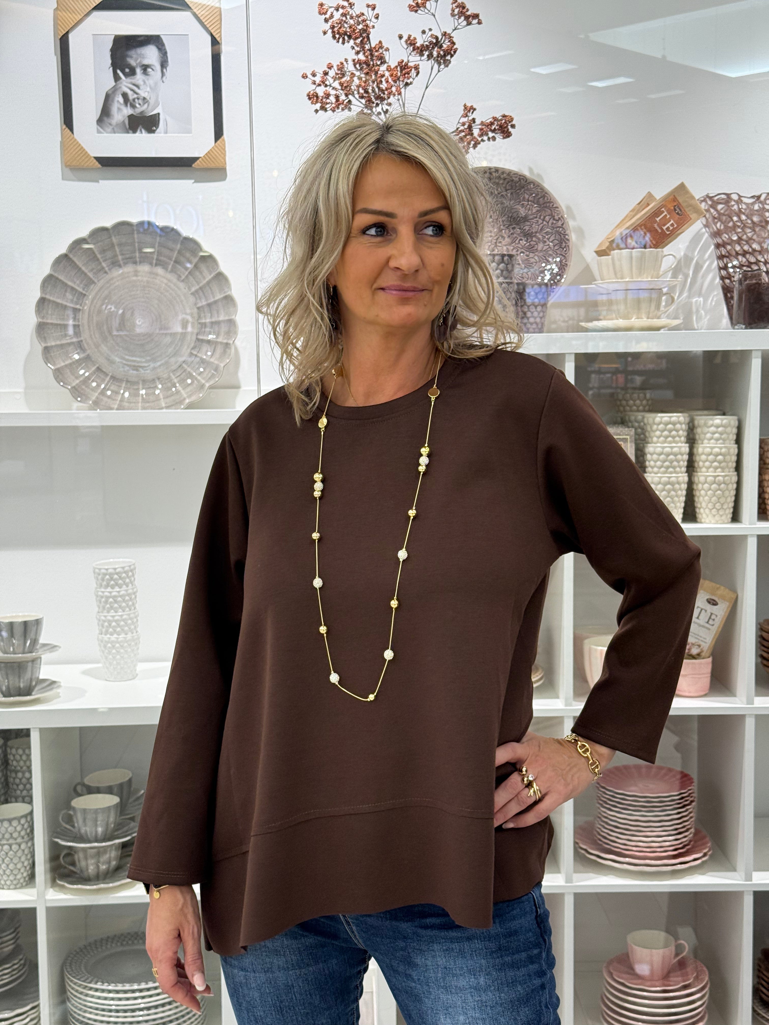 Sweatshirt Mdcpine – Braun