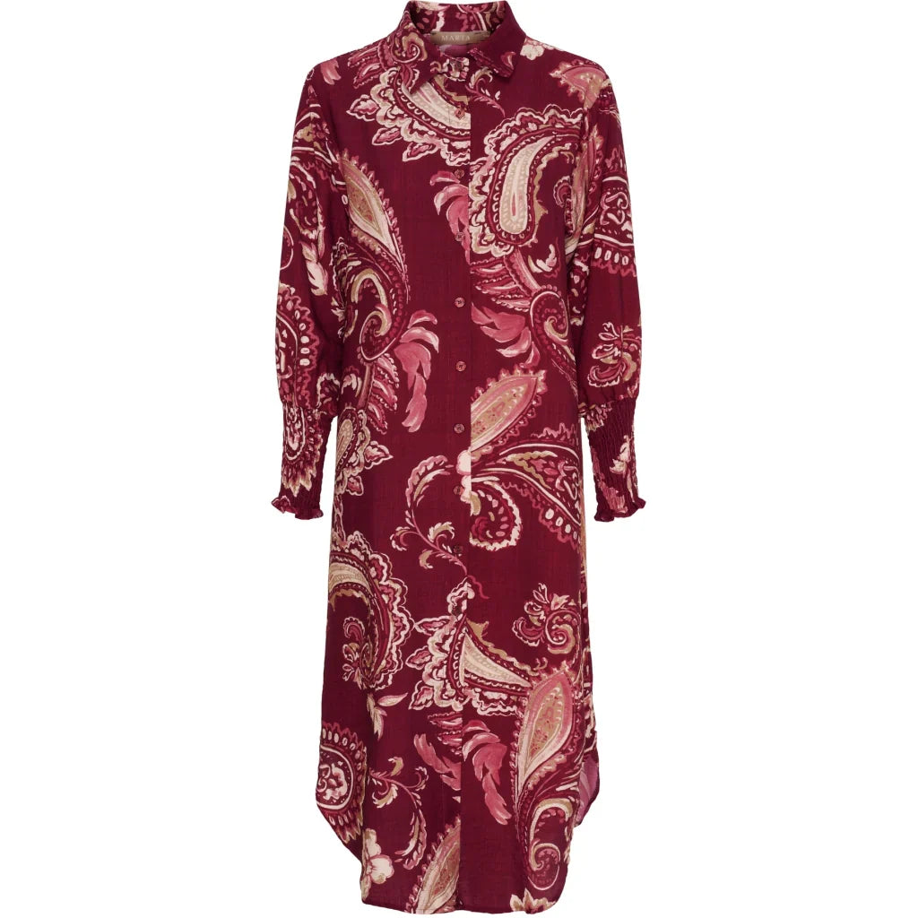 Merle Dress – Bordeaux