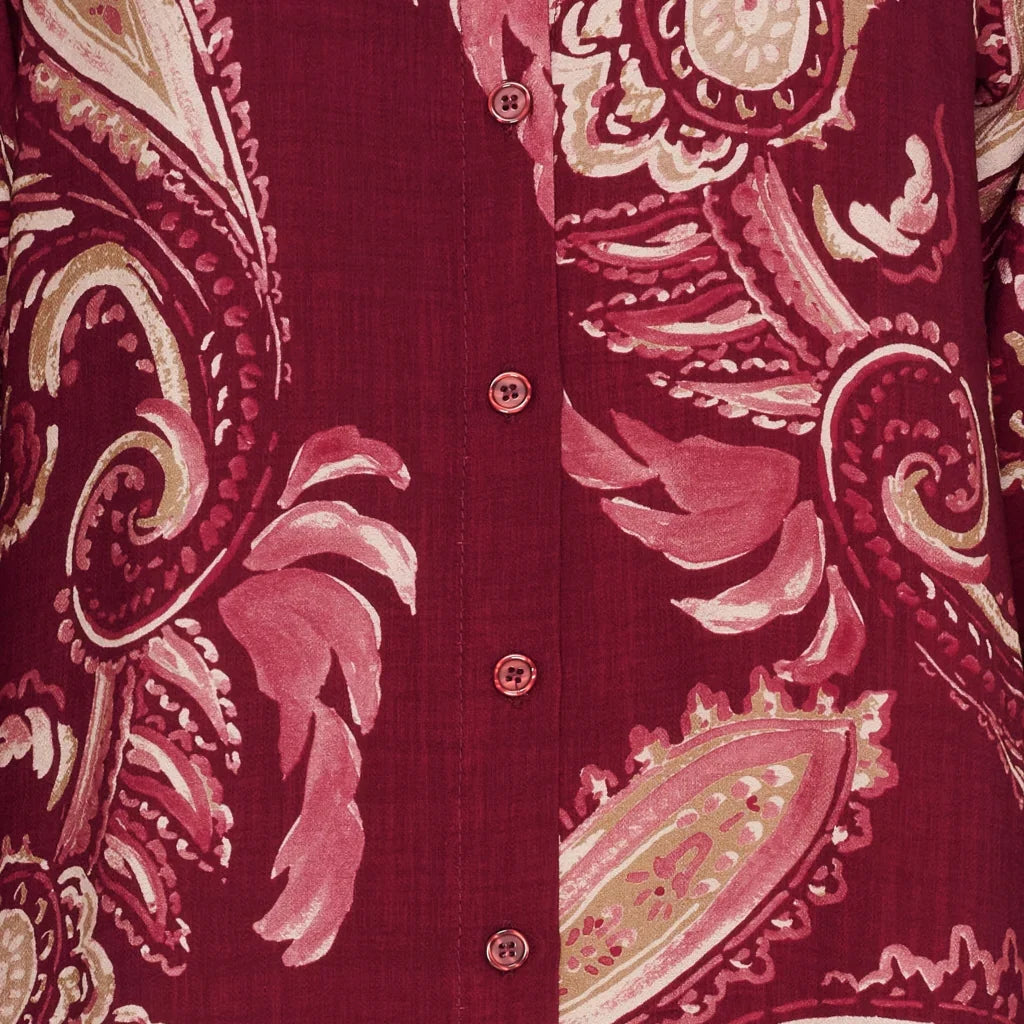 Merle Dress – Bordeaux